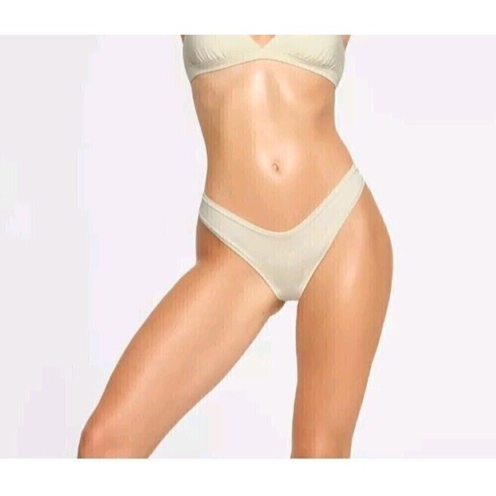 SKIMS Cotton Jersey Dipped Thong Bone Size 3XL
